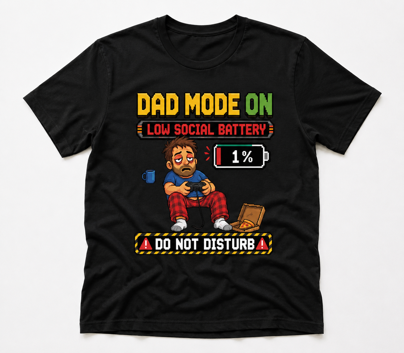Funny Dad Mode Gamer T-Shirt | Gaming Dad Tee | Gamer Father Gift | Do Not Disturb Shirt | Unisex