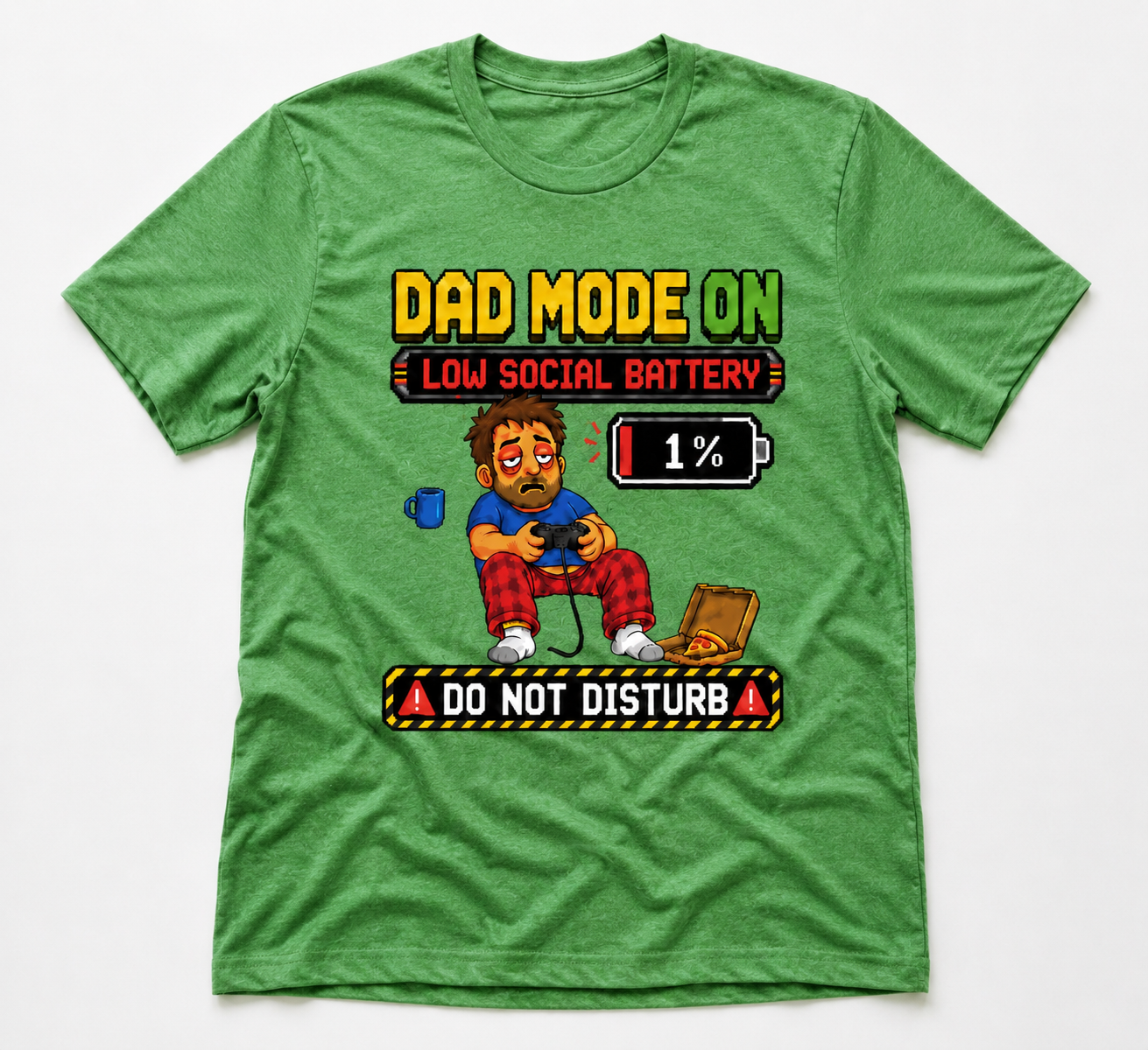 Funny Dad Mode Gamer T-Shirt | Gaming Dad Tee | Gamer Father Gift | Do Not Disturb Shirt | Unisex