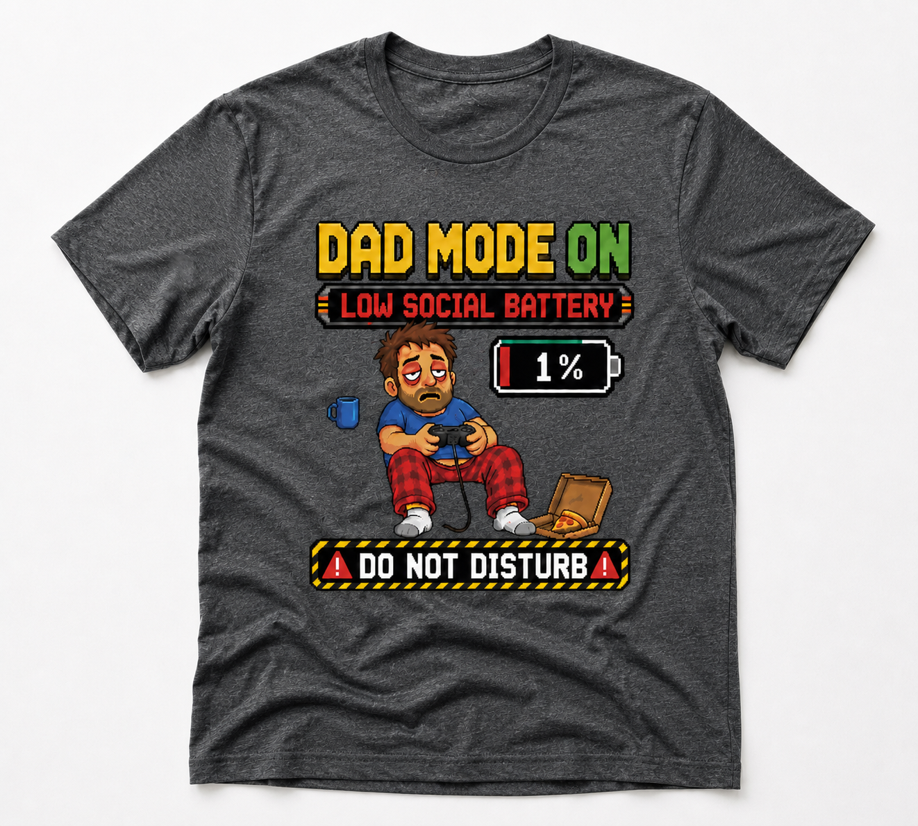 Funny Dad Mode Gamer T-Shirt | Gaming Dad Tee | Gamer Father Gift | Do Not Disturb Shirt | Unisex