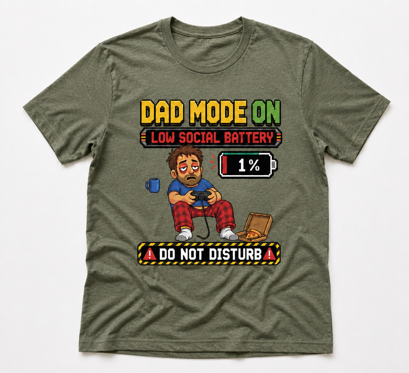 Funny Dad Mode Gamer T-Shirt | Gaming Dad Tee | Gamer Father Gift | Do Not Disturb Shirt | Unisex