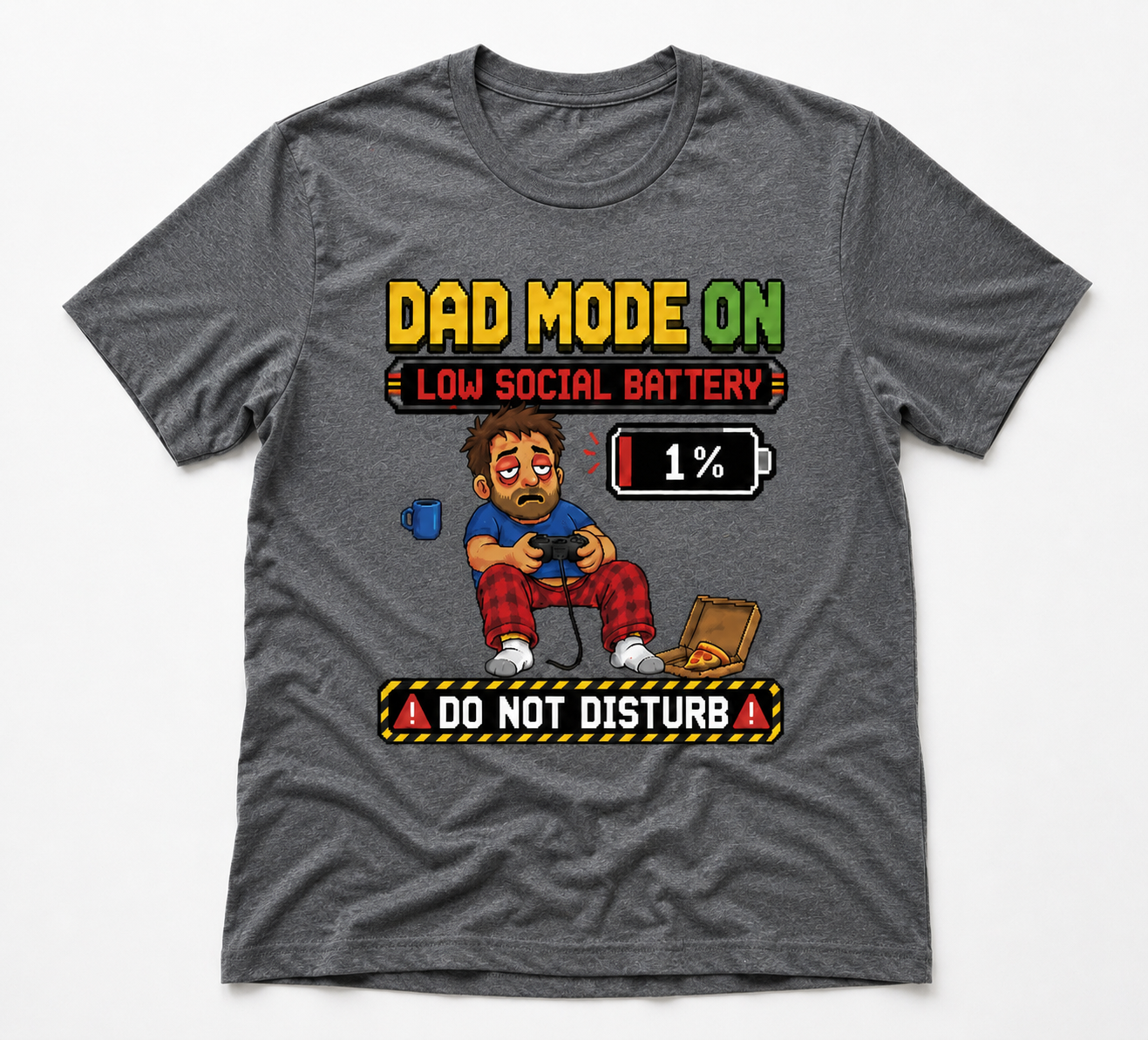 Funny Dad Mode Gamer T-Shirt | Gaming Dad Tee | Gamer Father Gift | Do Not Disturb Shirt | Unisex
