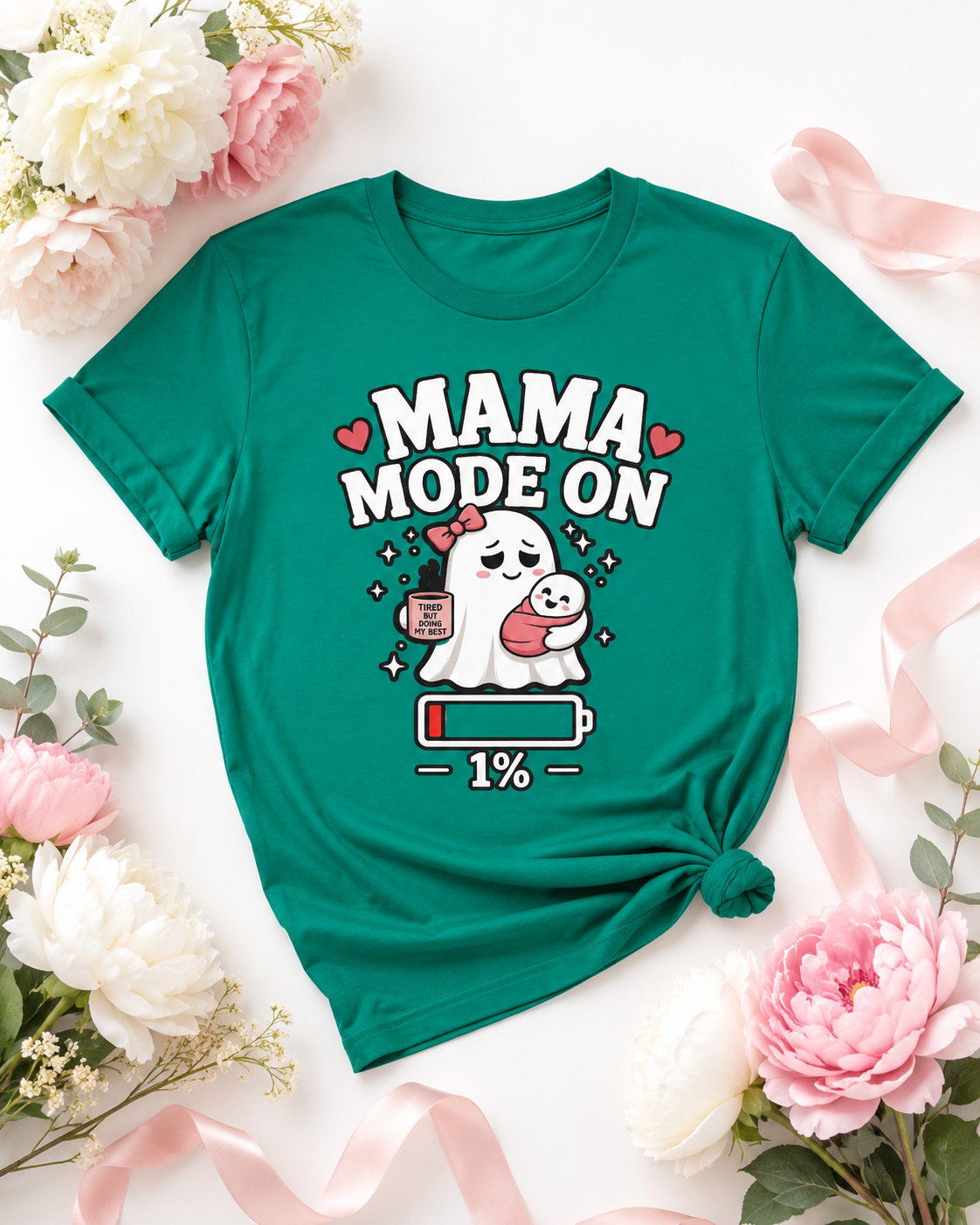 Mom Mode On T-Shirt | Funny Mom Tee | Mother Gift | Tired Mom Shirt | Unisex